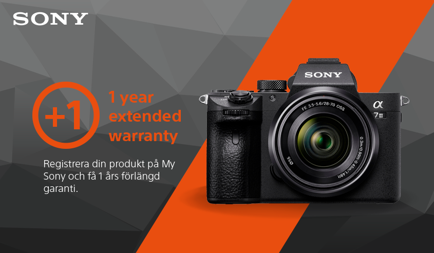Forlænget Sony garanti
